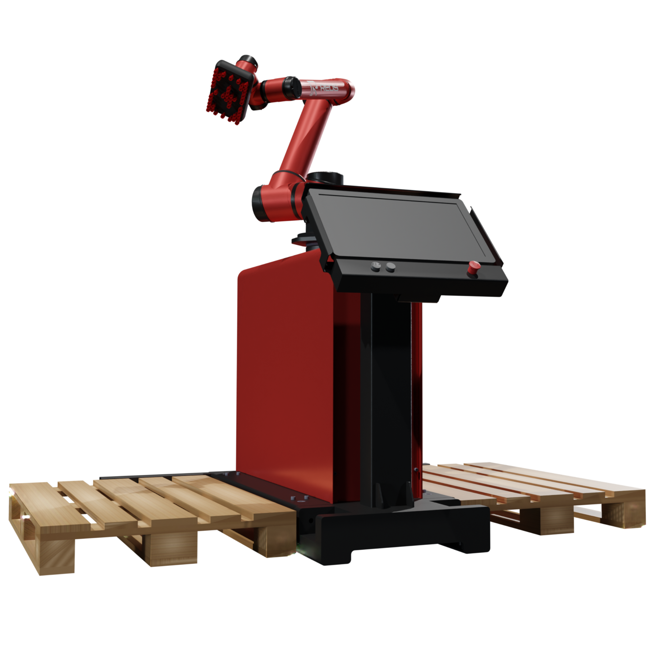 Роботизированные системы по паллетированию и укладке REDCARGO