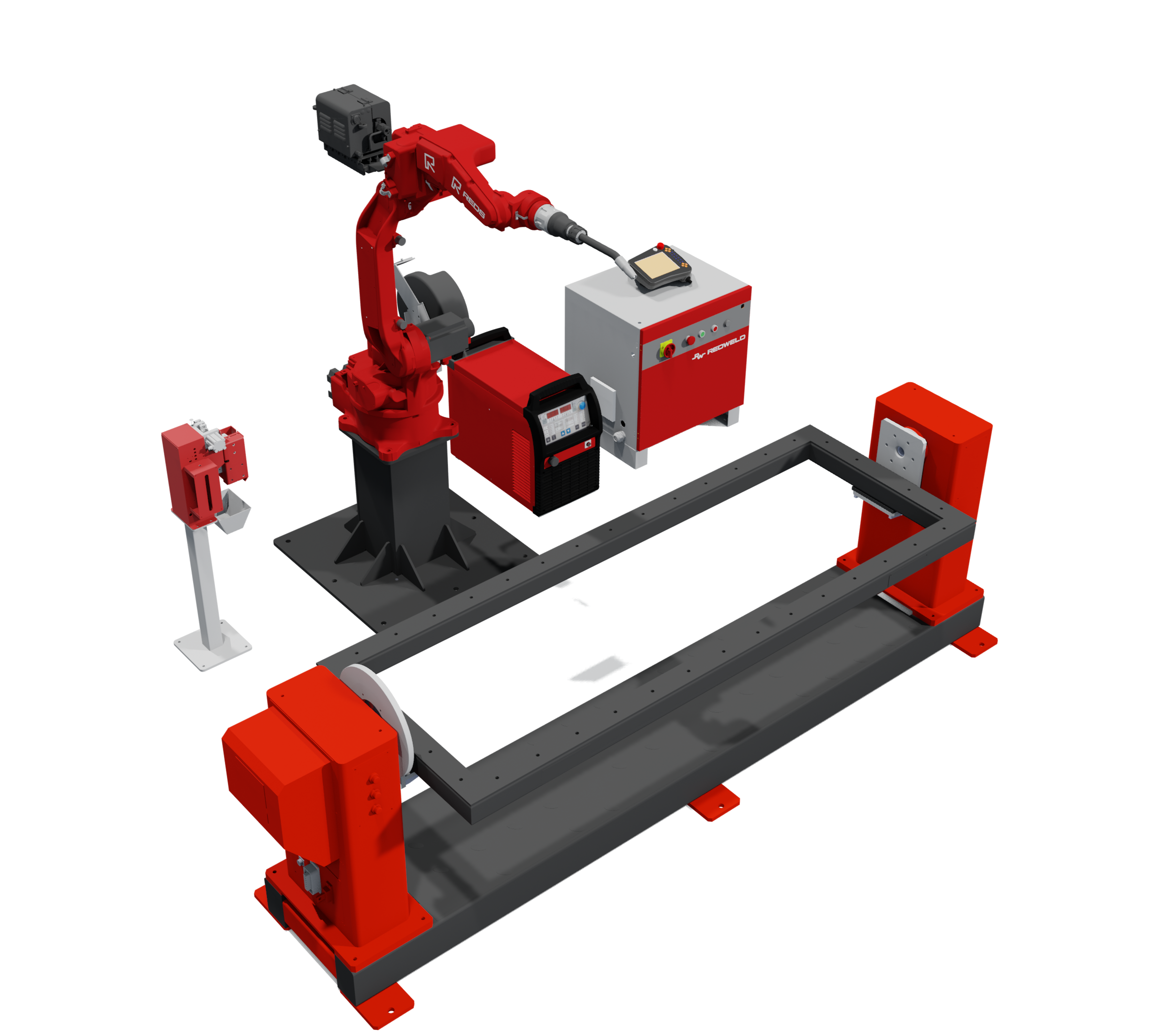 Робототехнический комплекс REDWELD PLUS 1.5 MIG. Одноосевой позиционер RPW 1-H